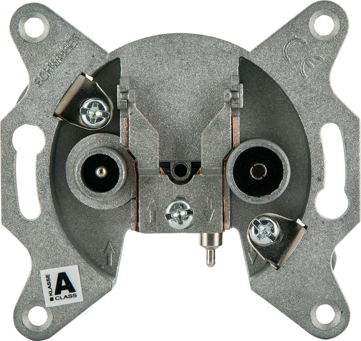 Durchgangsdose inkl. Widerstand zur Verwendung als Enddose 19 dB