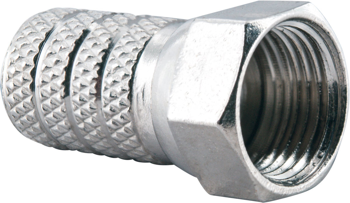 F-Aufdrehstecker 2er Set Ø 4 mm