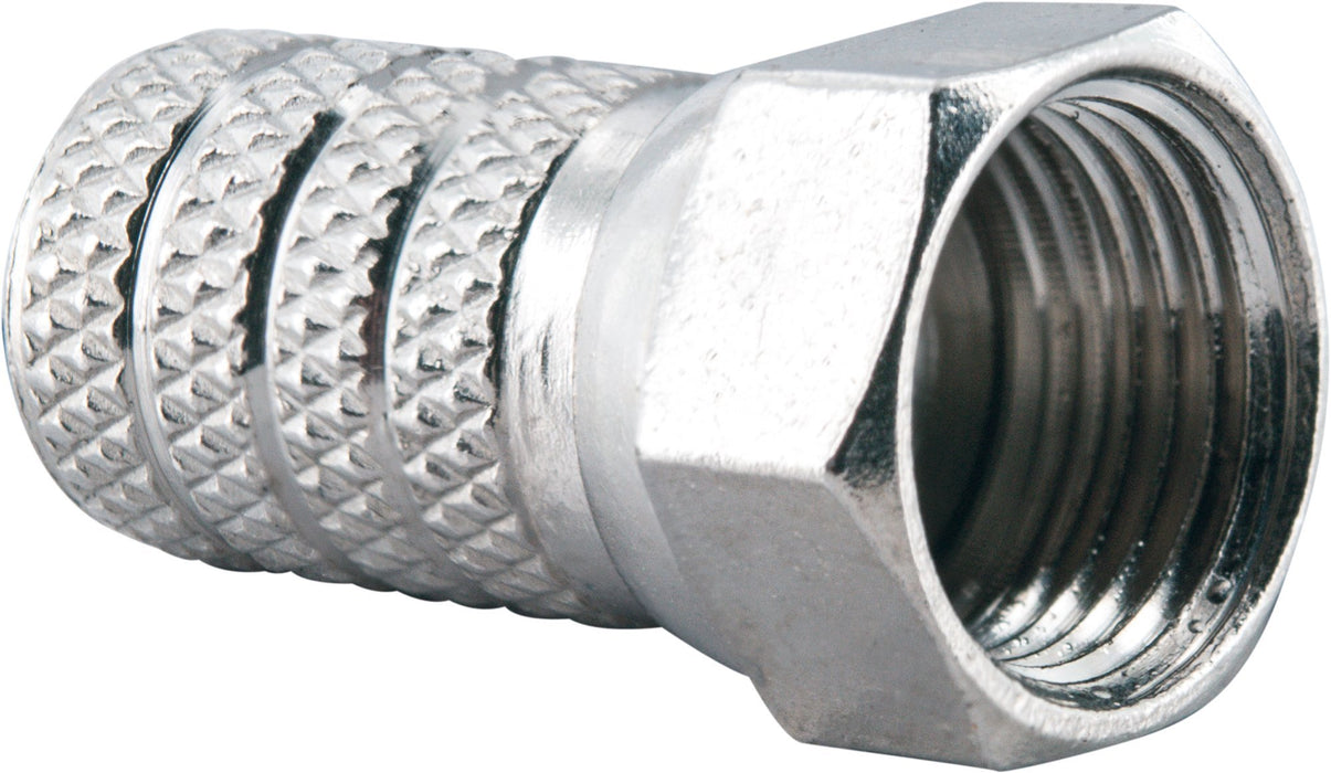 F-Aufdrehstecker 2er Set Ø 4 mm