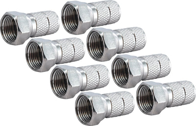 F-Aufdrehstecker 2 - 10 Stk. Ø 6,5 mm