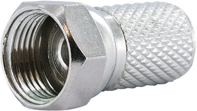 F twist-on connector set of 4 (Ø 7.3 mm)