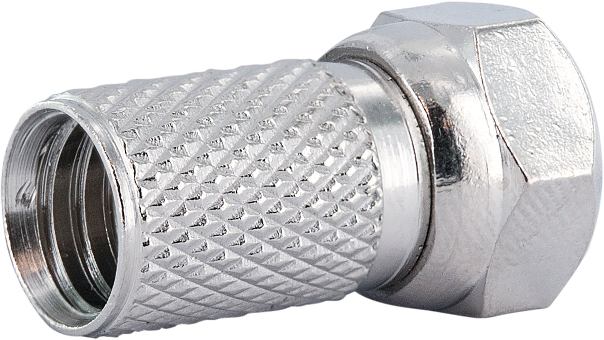 F-Aufdrehstecker Ø 8 mm