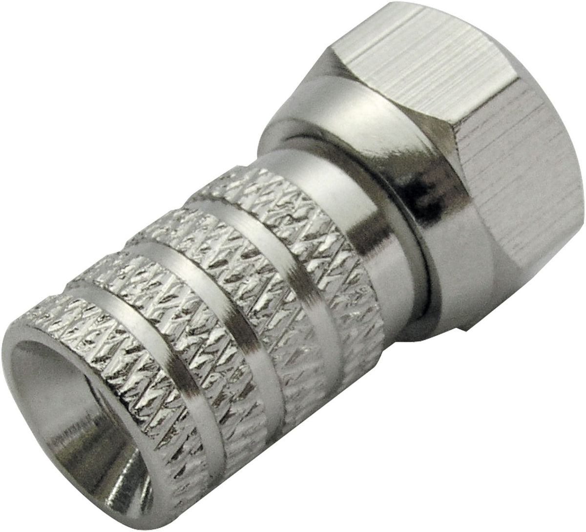 F twist-on connector set of 50 (Ø 4 mm)