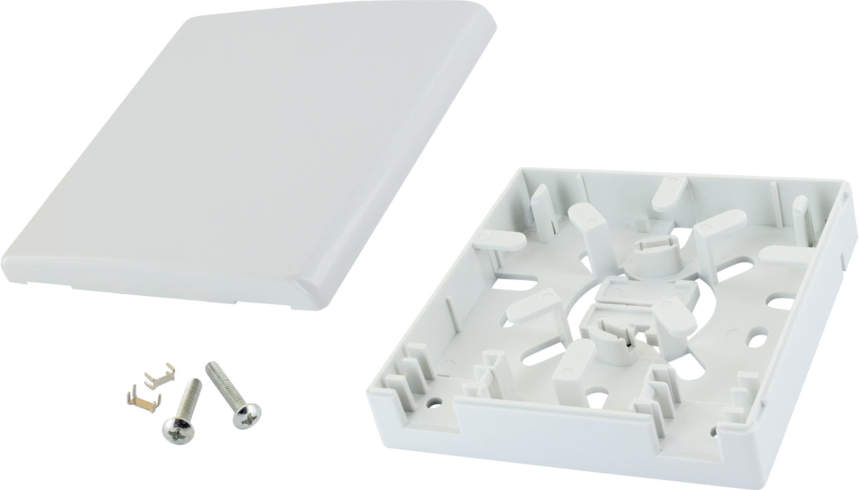 Leer-Gehäuse für Glasfaser 2-fach