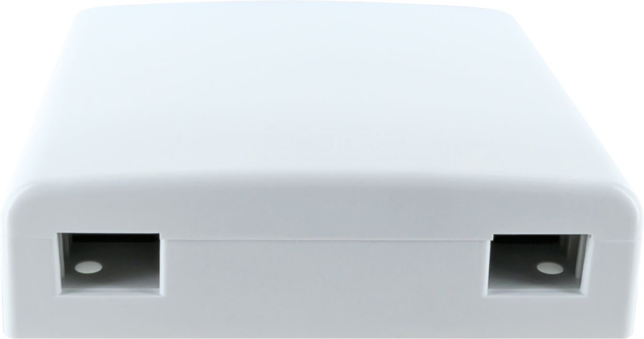 Leer-Gehäuse für Glasfaser 2-fach