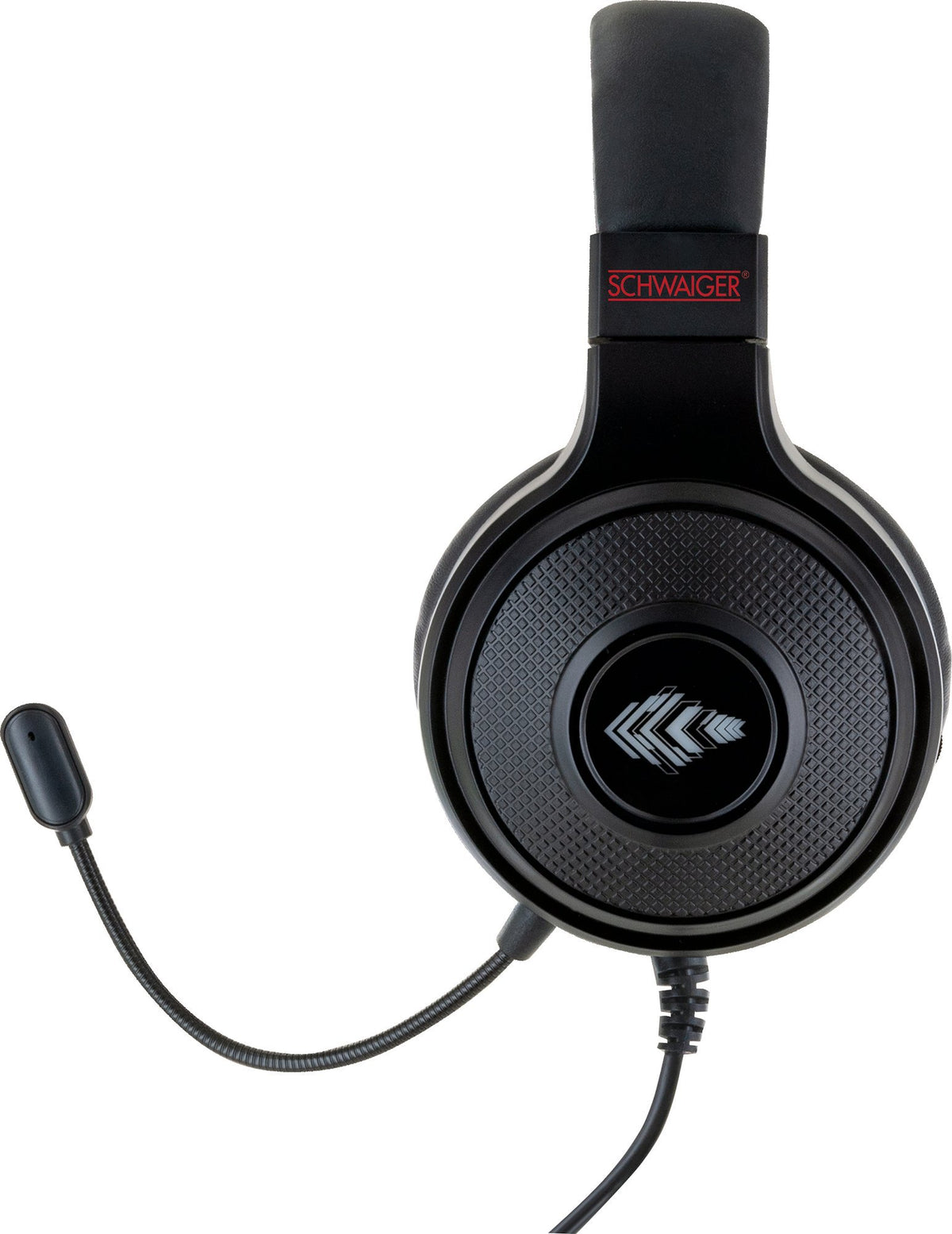 PC headset over-ear, with built-in microphone