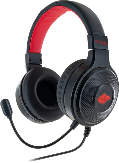 PC headset over-ear, with built-in microphone