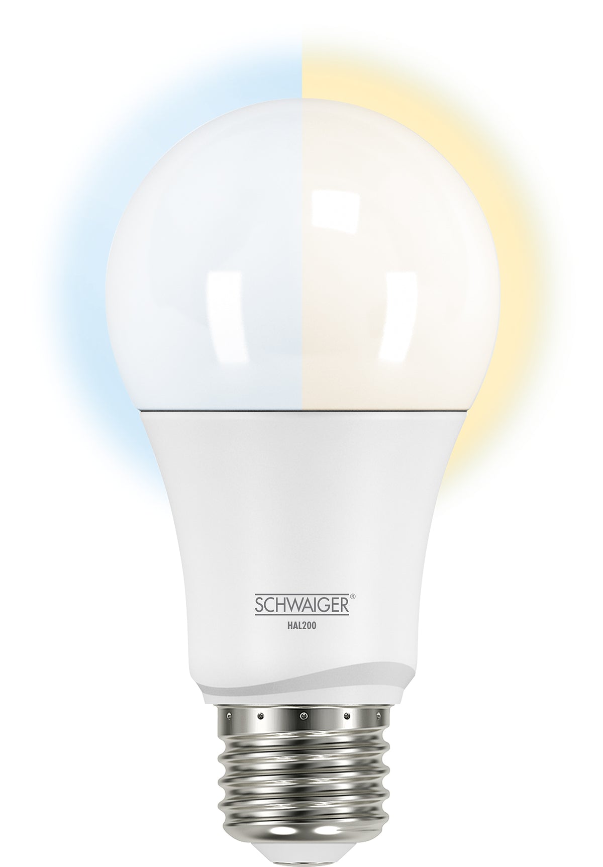 Smart light bulb dimmable warm/cold white E27