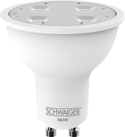 Smart light bulb LED dimmable warm/cold white GU10