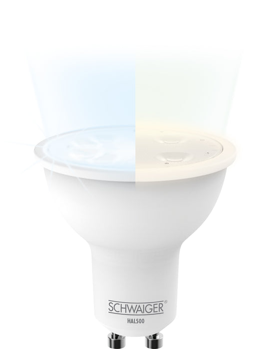Smart Leuchtmittel LED dimmbar warm-/kaltweiss GU10