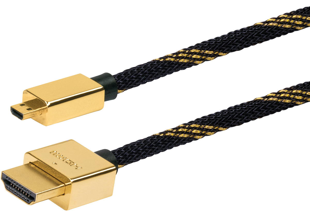 SLIMLINE high-speed HDMI® cable with Ethernet