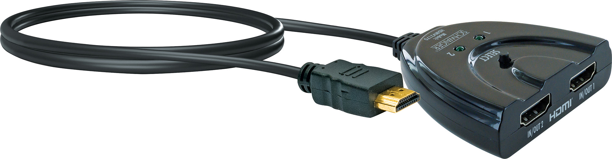 HDMI Umschalter 2 auf 1 Adapter