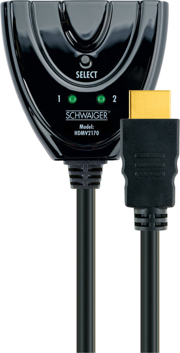 HDMI Umschalter 2 auf 1 Adapter
