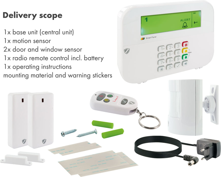 Funk-Alarm-System „Green Guard“