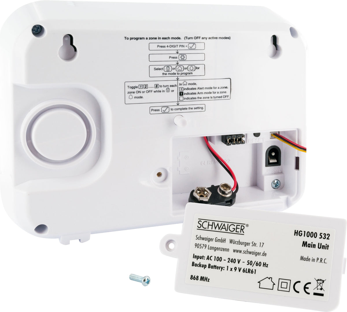 Funk-Alarm-System „Green Guard“