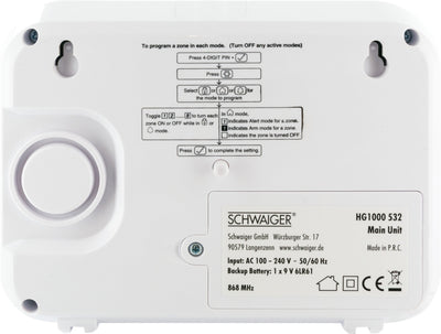 Funk-Alarm-System „Green Guard“