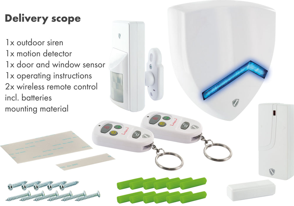 Funk-Alarm-System „Green Guard“
