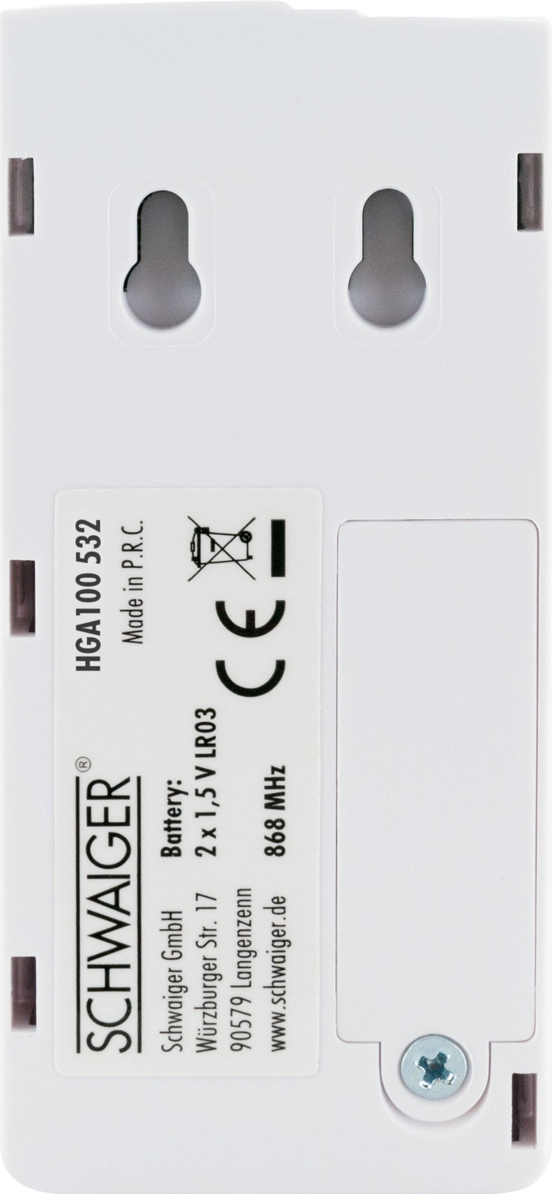 Door and window sensor