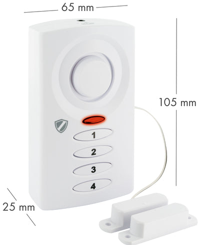 Garage and sliding door alarm