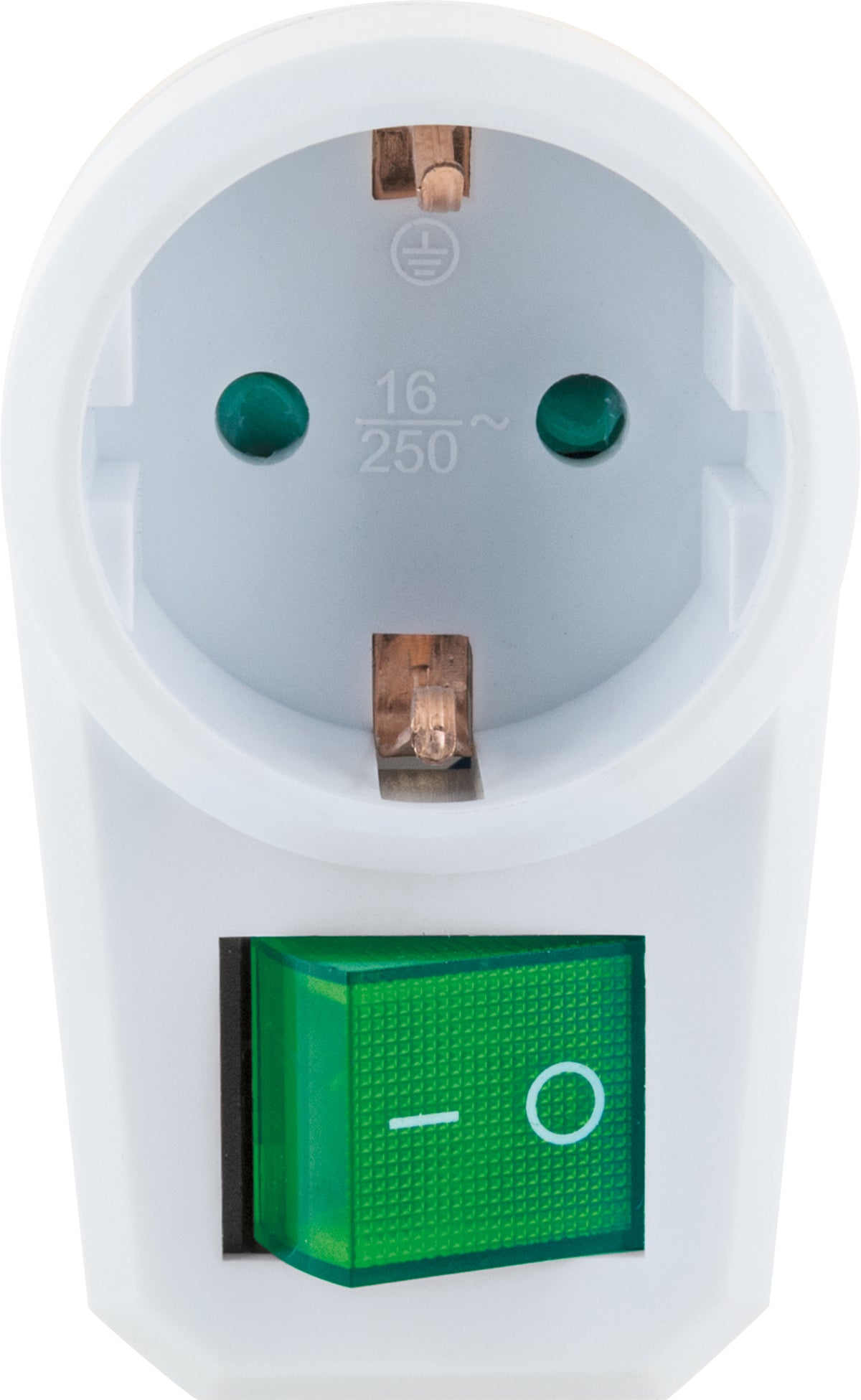 Hardmann Steckdosenadapter mit Schalter