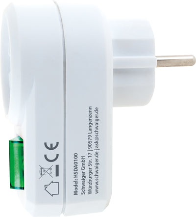Hardmann Steckdosenadapter mit Schalter