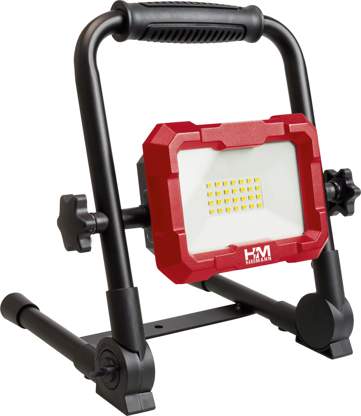 Hardmann Akku-Baustrahler mit Handstativ 