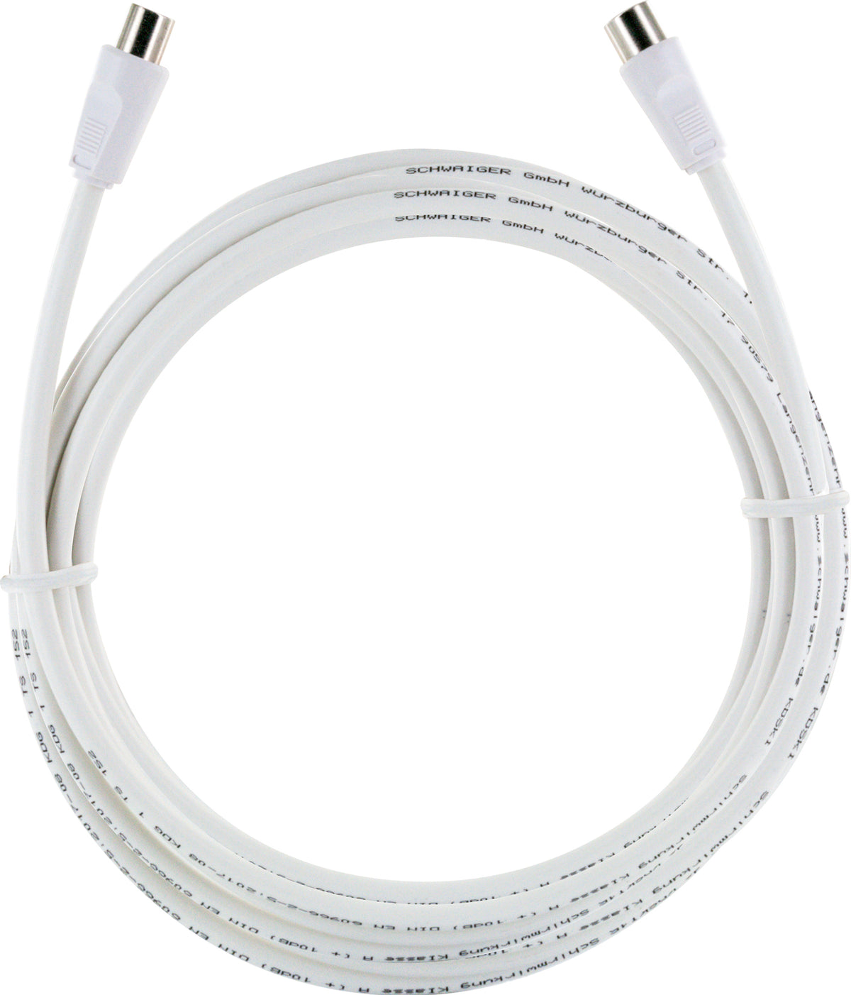 TV connection cable for self-install
