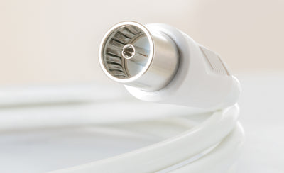 TV connection cable for self-install