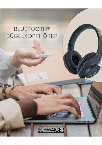 Bluetooth headband headphones with full headset function