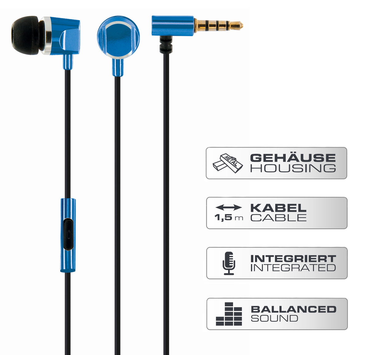 In ear headphones