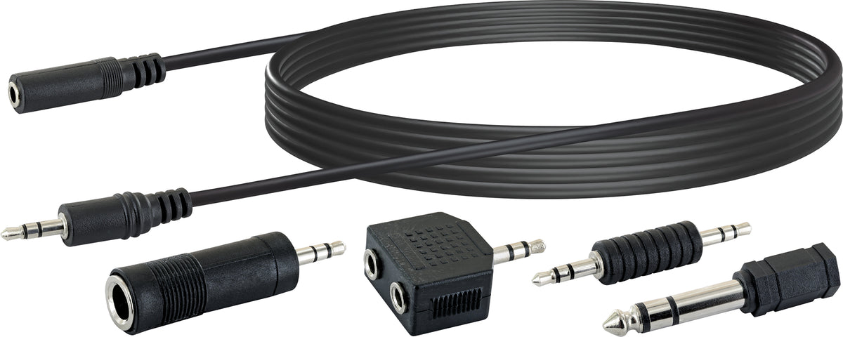 Klinken-Adapter Set mit Kabel
