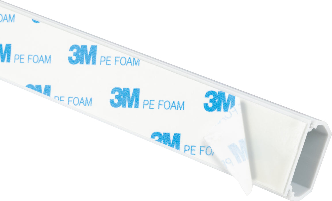 3er Set Kabelkanal eckig