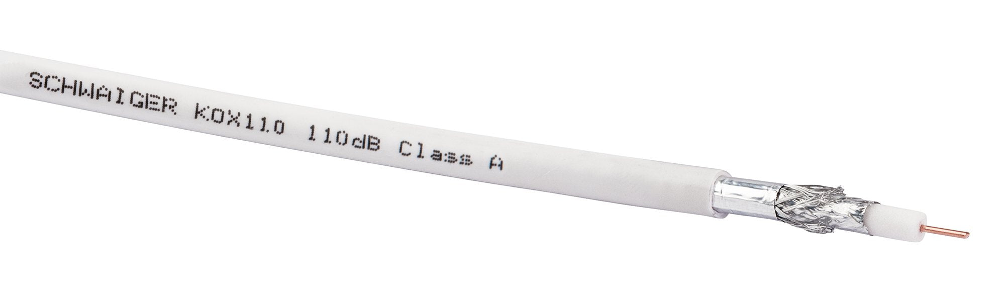 Koaxialkabel auf Rolle 100 - 500 m 110 dB