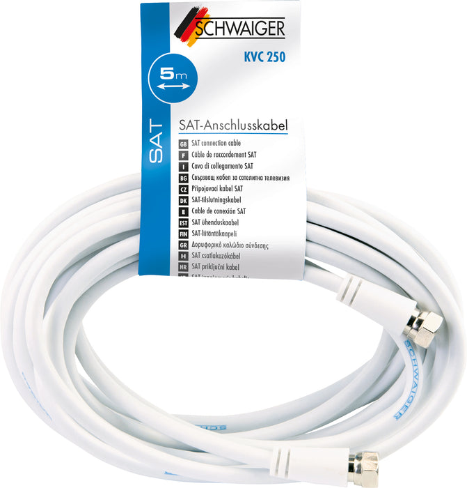 SAT connection cable (75 dB)