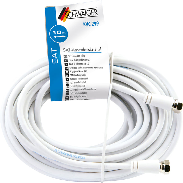 SAT connection cable (75 dB)