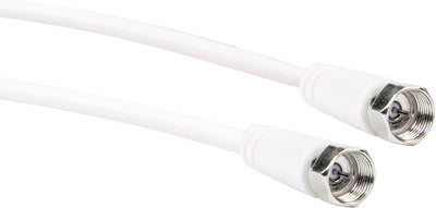 SAT-Anschlusskabel mit IEC Adaptern 3 m 75 dB