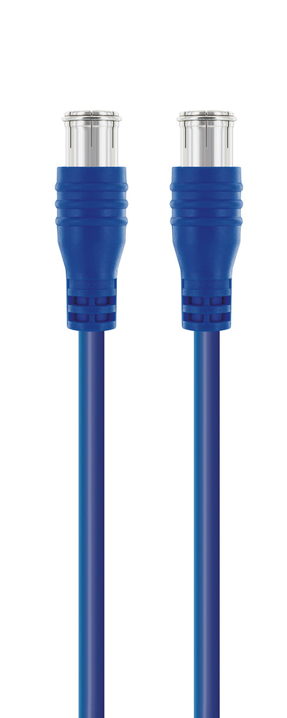 InLine SAT-Anschlusskabel 3m, 2x F-Stecker | Doppelt Geschirmt, 75 DB | Für SAT- Und Kabel-TV
