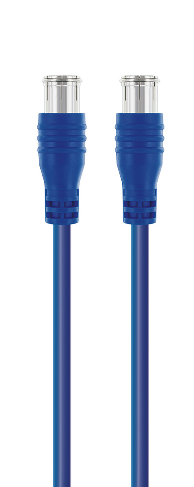 SAT-Anschlusskabel F-Quick Stecker 5 m 75 dB