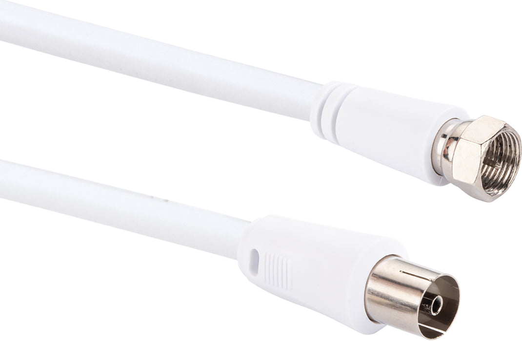 Adapterkabel F-Stecker auf IEC-Buchse 1,5/3 m 75 dB