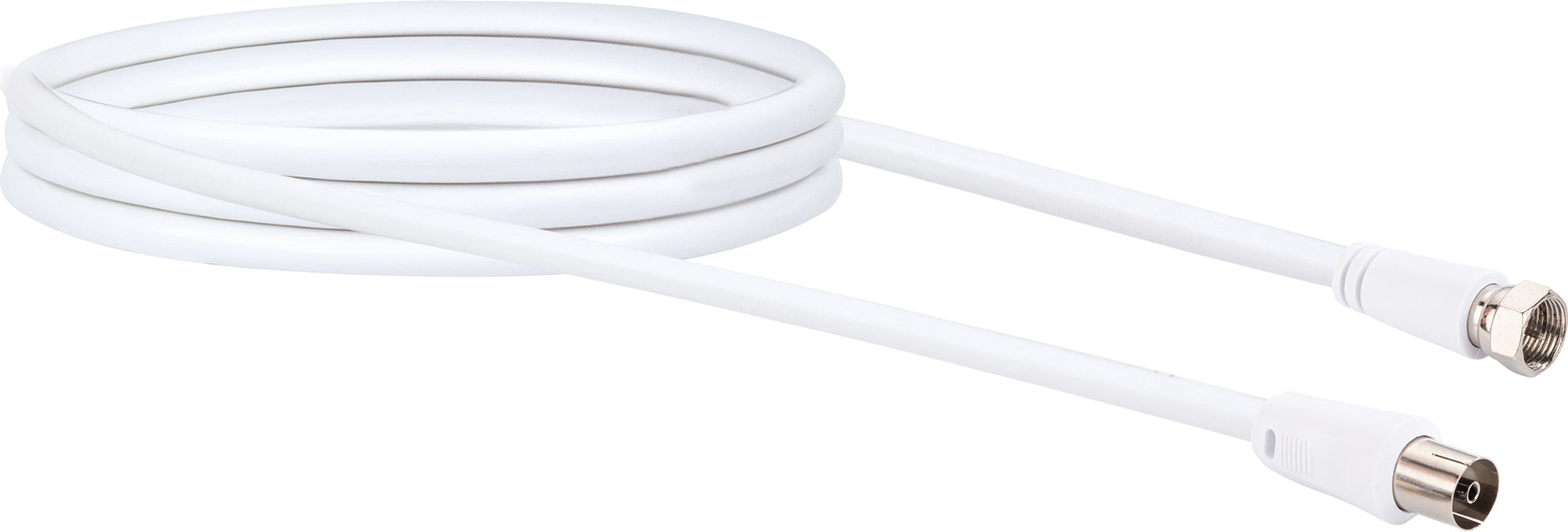 Adapterkabel F-Stecker auf IEC-Buchse 1,5/3 m 75 dB