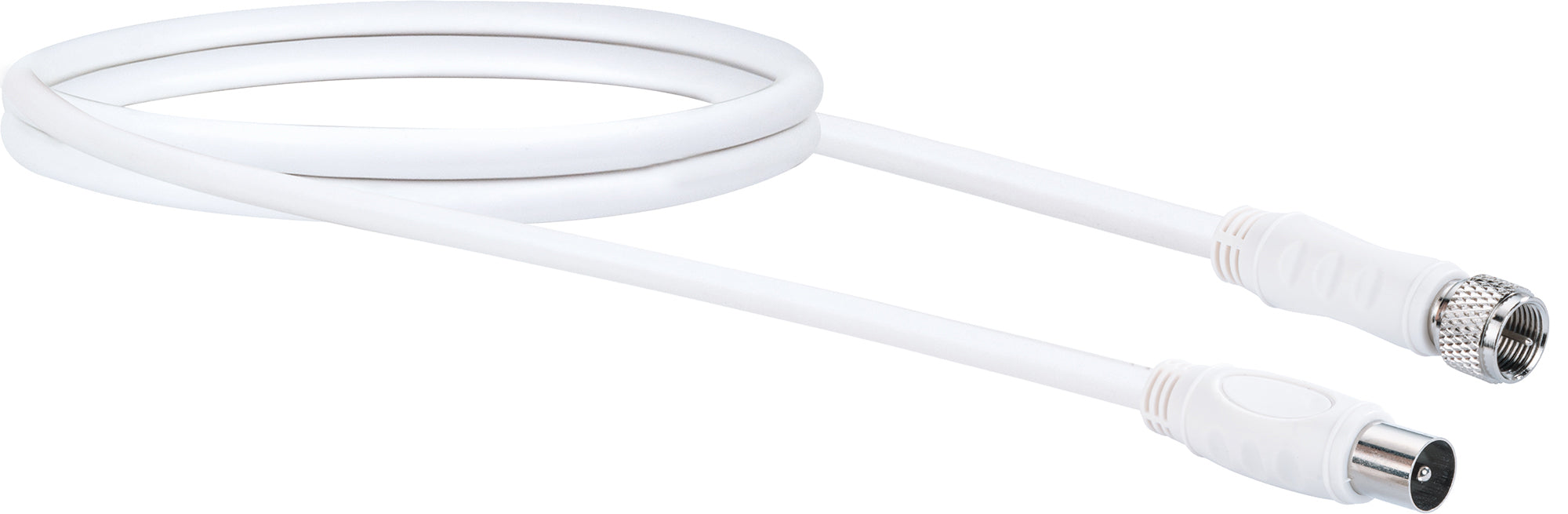 Adapterkabel F-Stecker auf IEC-Stecker 1,5 - 5 m 90 dB