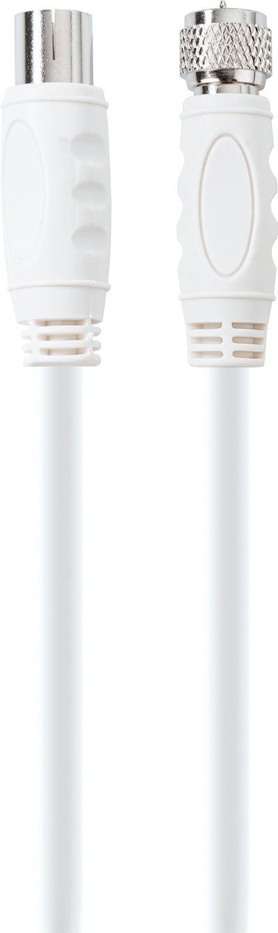 Adapterkabel F-Stecker auf IEC-Buchse 1,5 - 5 m  90 dB