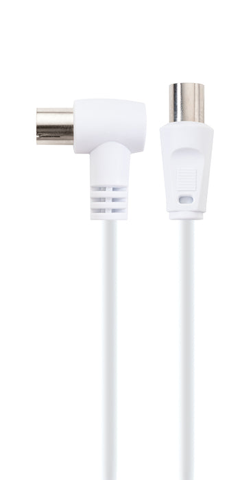 Antennenkabel mit IEC-Winkelstecker 1,5 - 10 m 75 dB