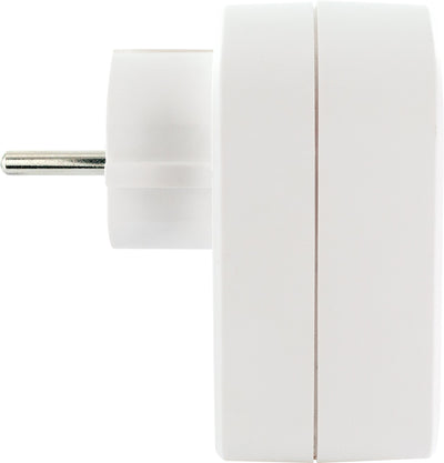 Ladegerät mit Steckdose + 2x USB-A