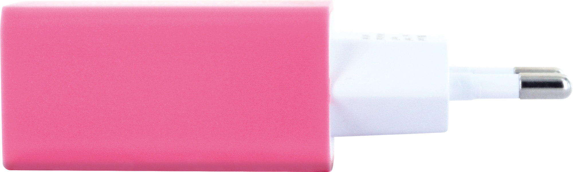 Ladegerät USB 2.0 A Pink/Blau