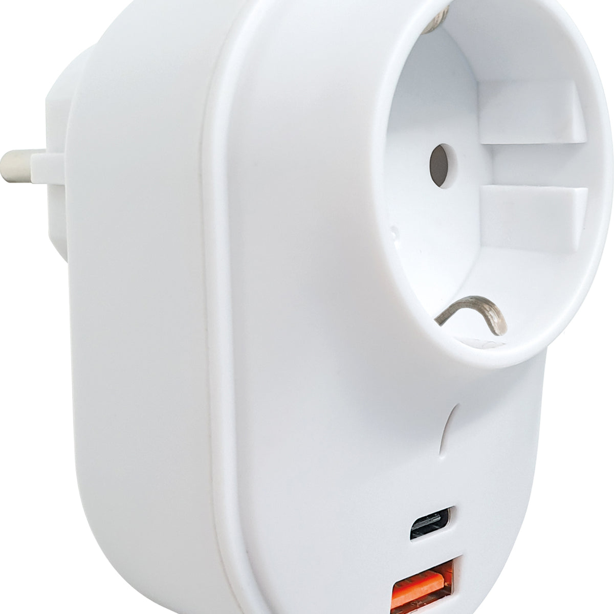 Knightsbridge Schraubenlose Steckdose Mit 2 Schukosteckern & Dual-USB – 13 A, 2,4 A, Anthrazit, Nach Britischem Standard