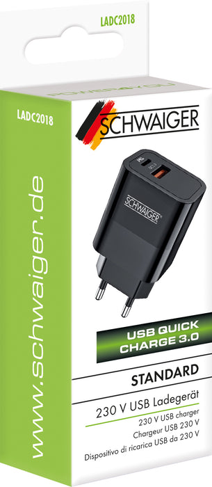USB Schnell-Ladegerät 20W