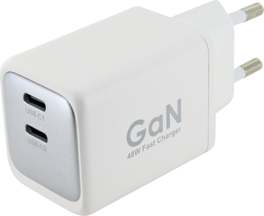 Fast charger 48W white