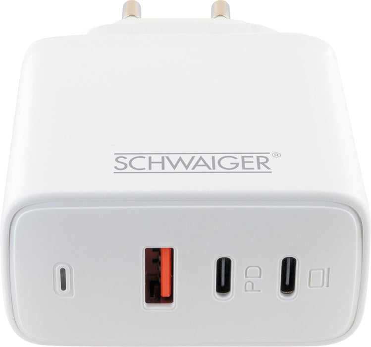 Schnell-Ladeadapter USB-C & A 65W