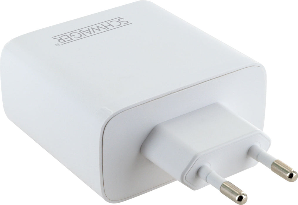 Schnell-Ladeadapter USB-C & A 65W